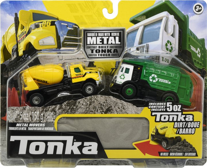 

Транспорт TONKA Toys Бетономешалка и Мусоровоз с песком (06024) (F00247231)