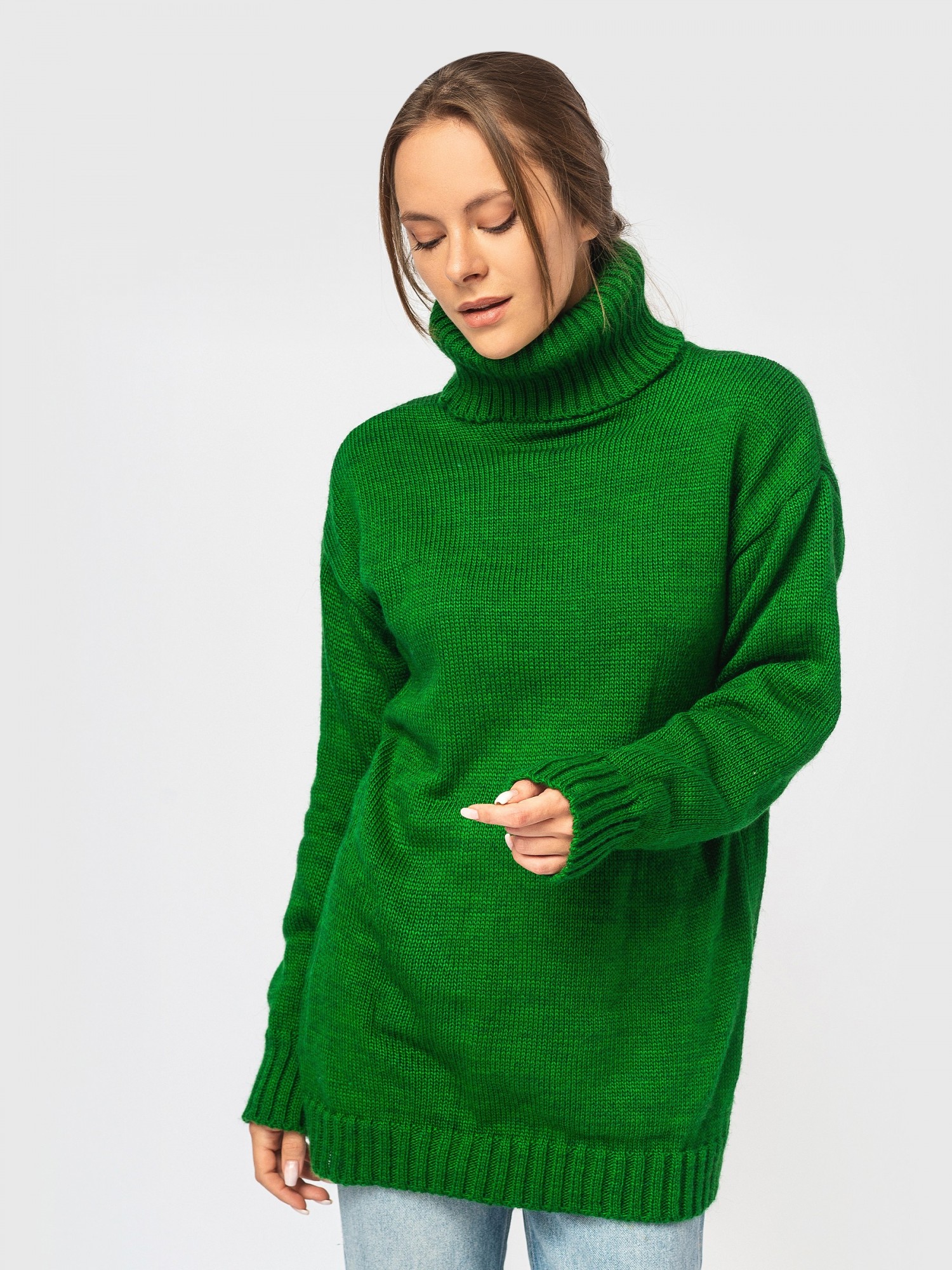 

Свитер - SRS - Туника - - - зеленый, Свитер - SRS - Туника - 42-48 - зеленый