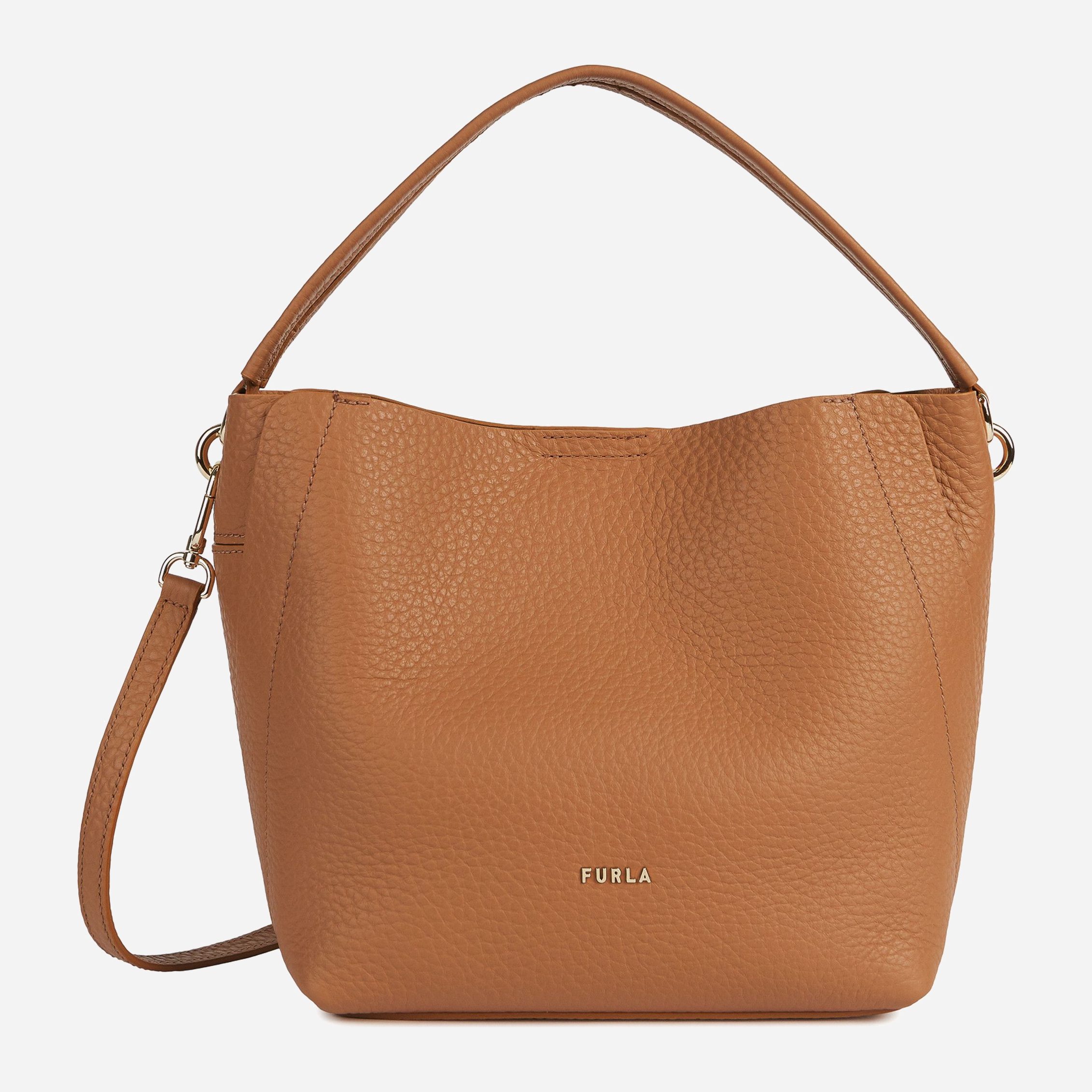 

Сумка женская кожаная Furla GRACE S HOBO BAUUFGCQUB000MI00010 Светло-коричневая