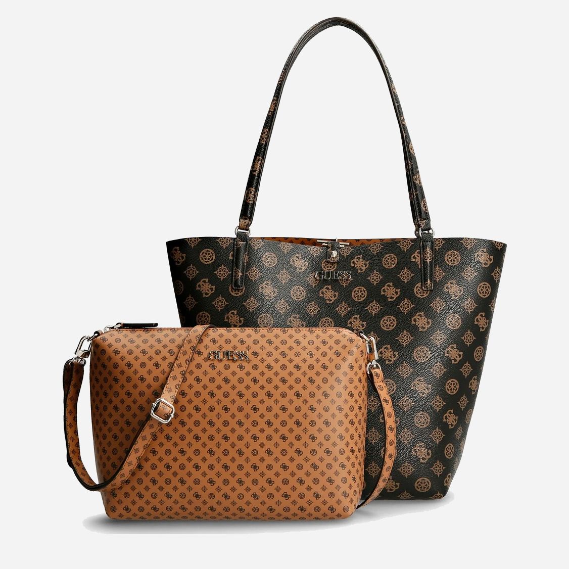

Женская сумка Guess HWPG74-55230-MCG Mocha/Cognac