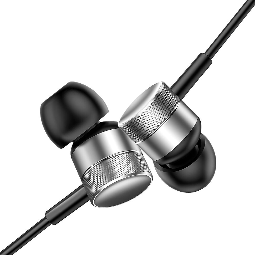 

Наушники Baseus Encok Earphone H04 Silver (222332)