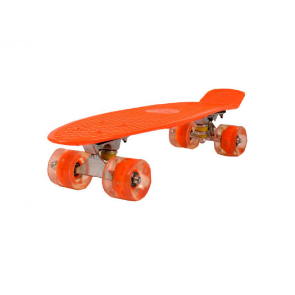 

Пенни борд METR+ 56*14 см со светящимися колесами MS 0848-5-RY(Orange)