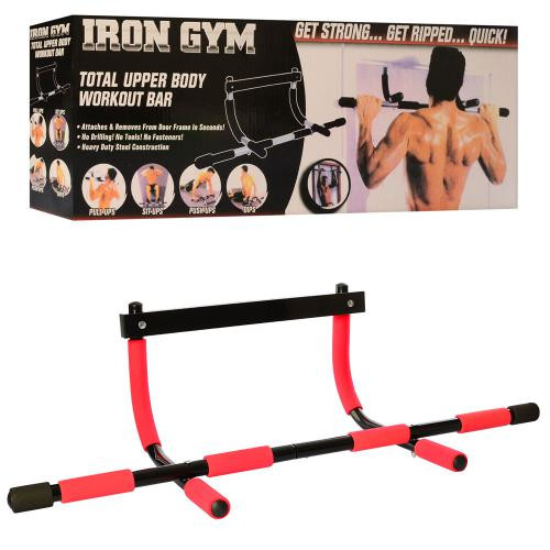 

Турник для подтягивания IRON GYM разным хватом MS 1529-2-RY