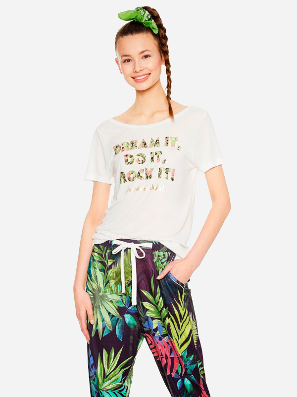 

Футболка Desigual 18SNTK06-1000 M