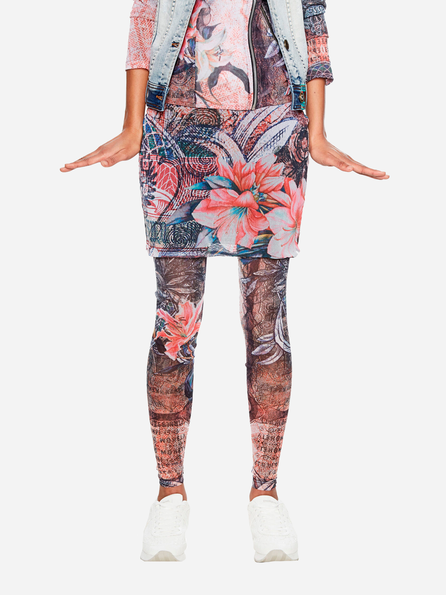 

Леггинсы Desigual 18SWKK12-3015 L