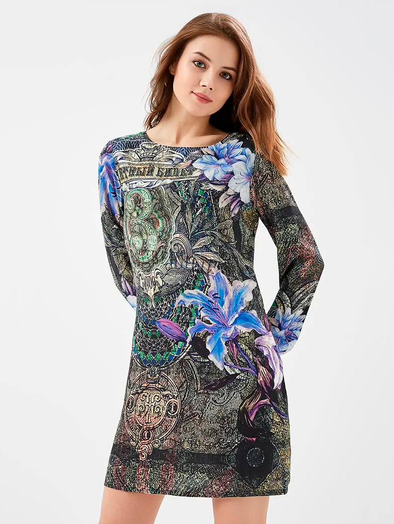 

Платье Desigual 18SWVWD0-5000 38