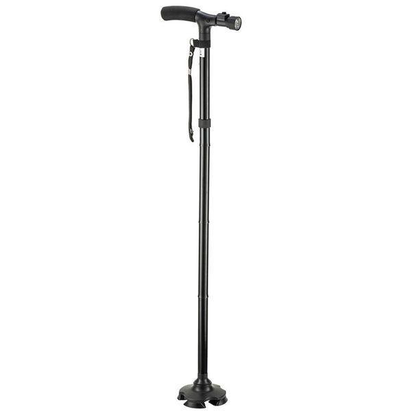 

Телескопическая трость для ходьбы с подсветкой СТ Ultimate Magic Cane Черная