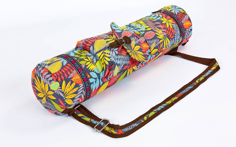 

Сумка для йога коврика Yoga bag FODOKO FI-6972- 4(размер 16смх70см, полиэстер, хлопок)