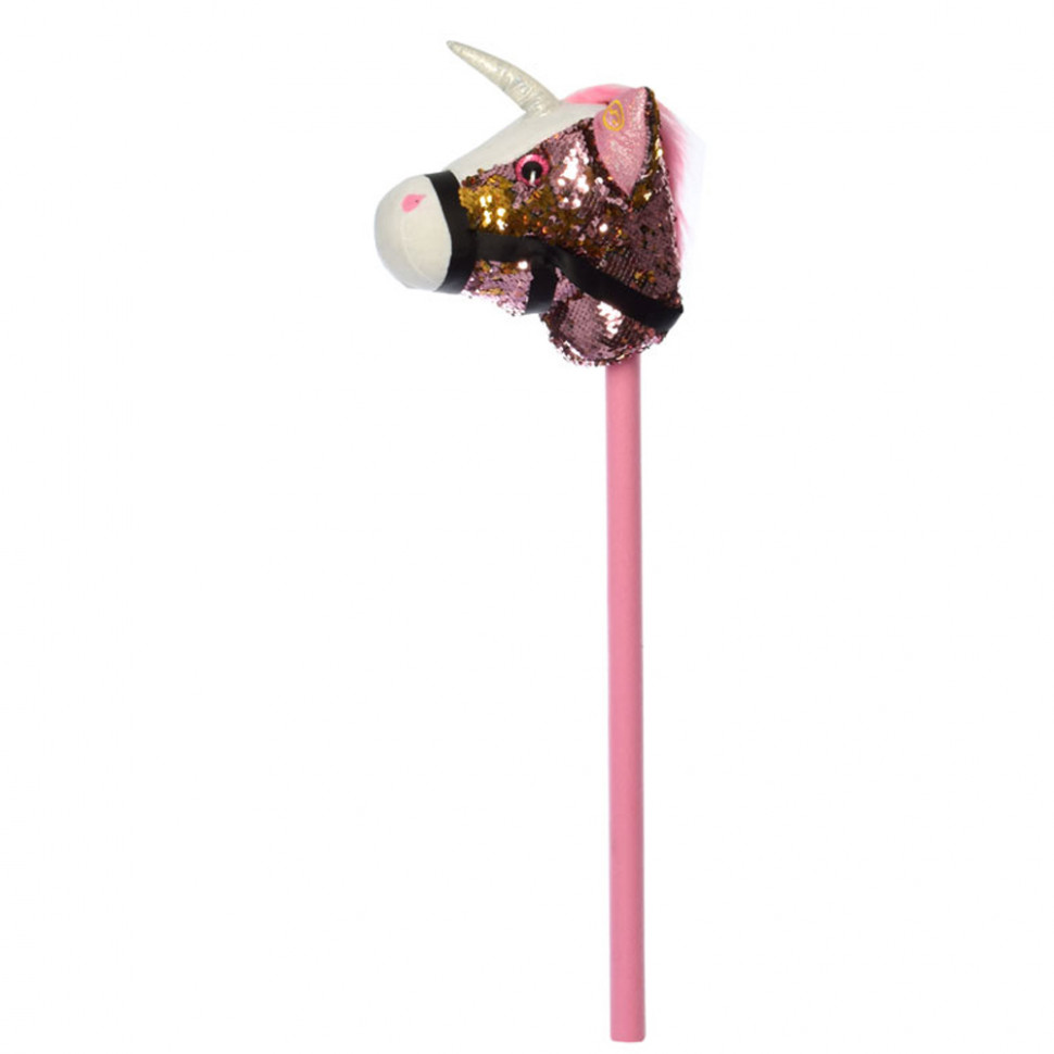 

Лошадка на палке Bambi 75 см (Розовый) (MP 2138(Pink))