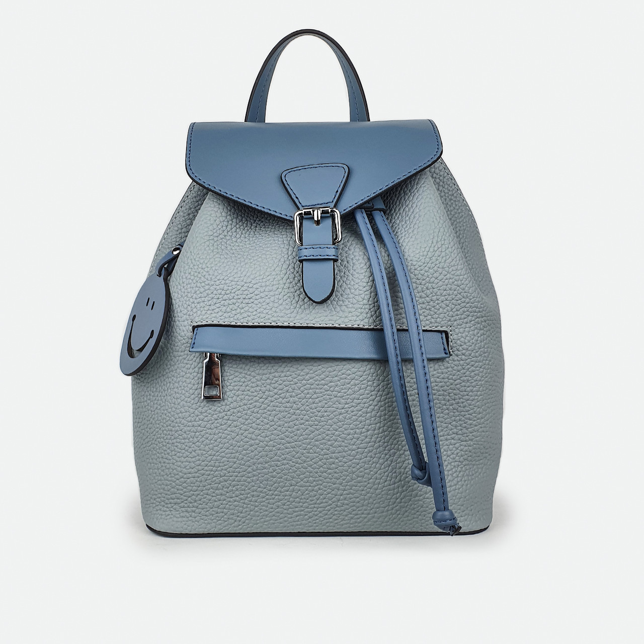 

Рюкзак женский из натуральной кожи городской голубой, Fashion, 81096г