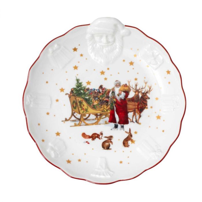 

Тарелка с Санта Клаусом глубокая Toy's Fantasy Villeroy & Boch 24 x 25 х 4 см