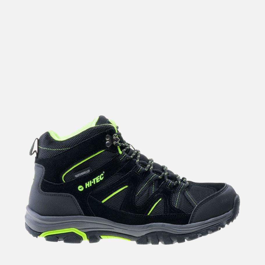 

Ботинки Hi-Tec Raposo Mid Wp 45 Blk/Lime/Dk Gre