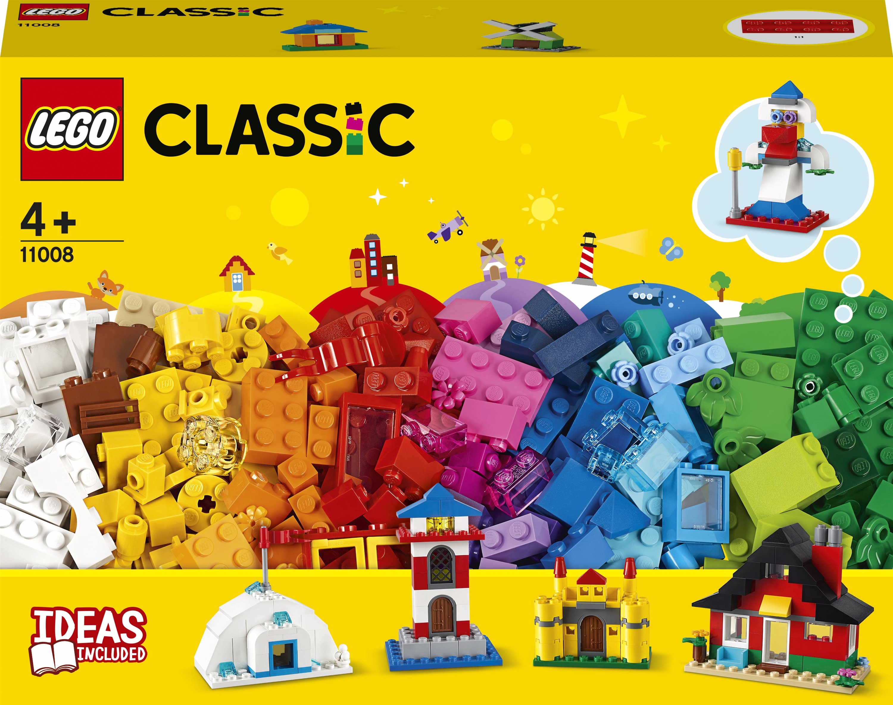 

Конструктор LEGO Classic Кубики и домики 270 деталей (11008)