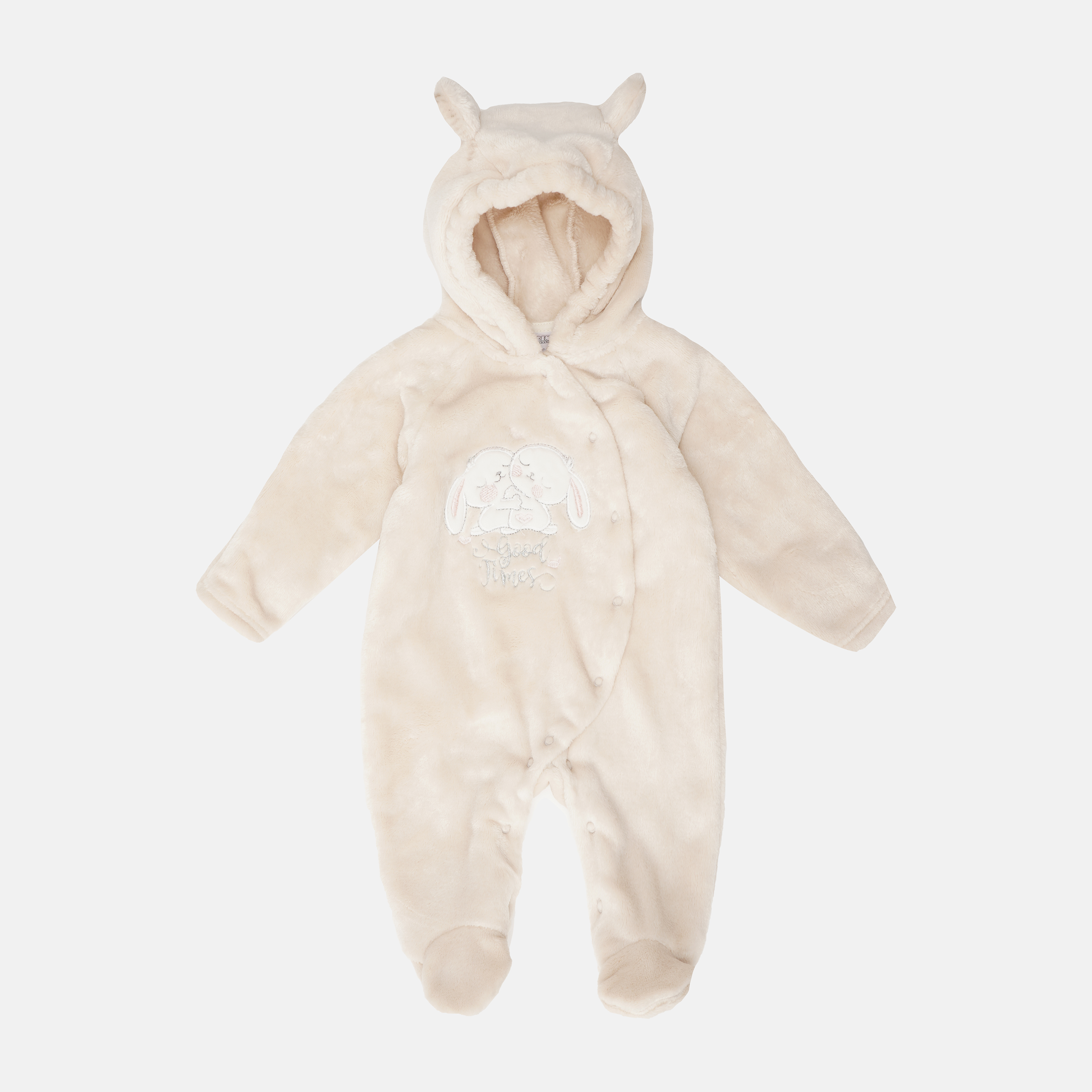 

Демисезонный махровый комбинезон Garden Baby 12083-25 62 см Кремовый
