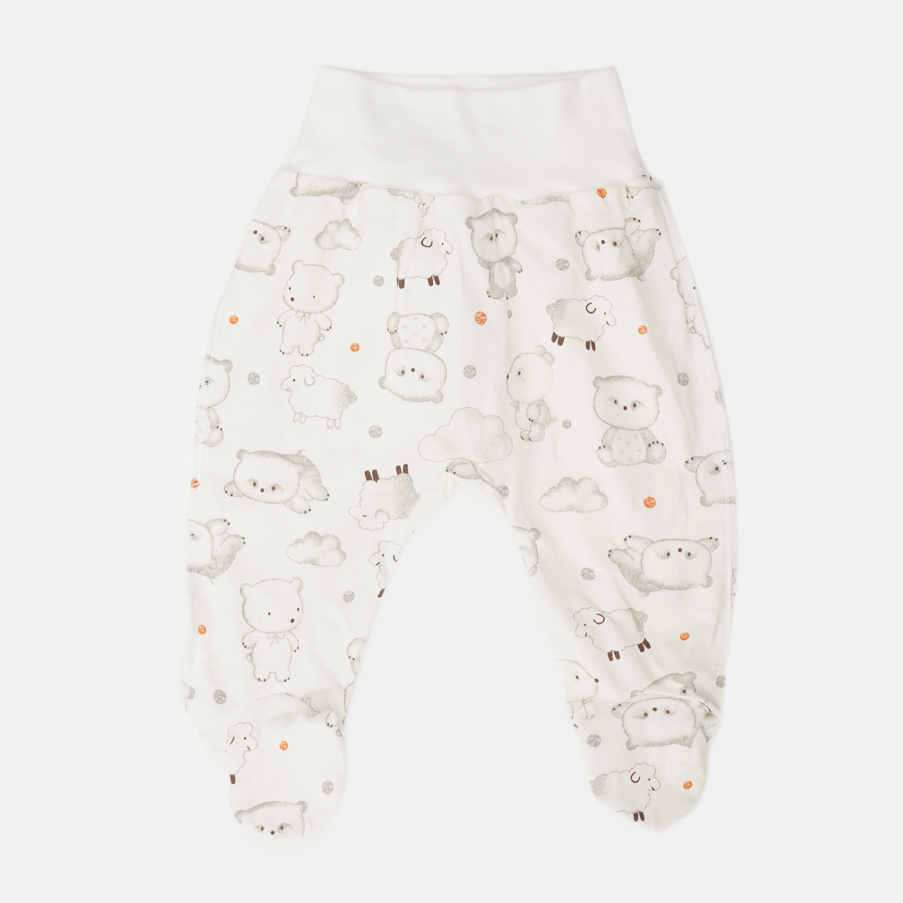 

Ползунки Garden Baby Мишки и овечки 14144-03 62 см Молочные