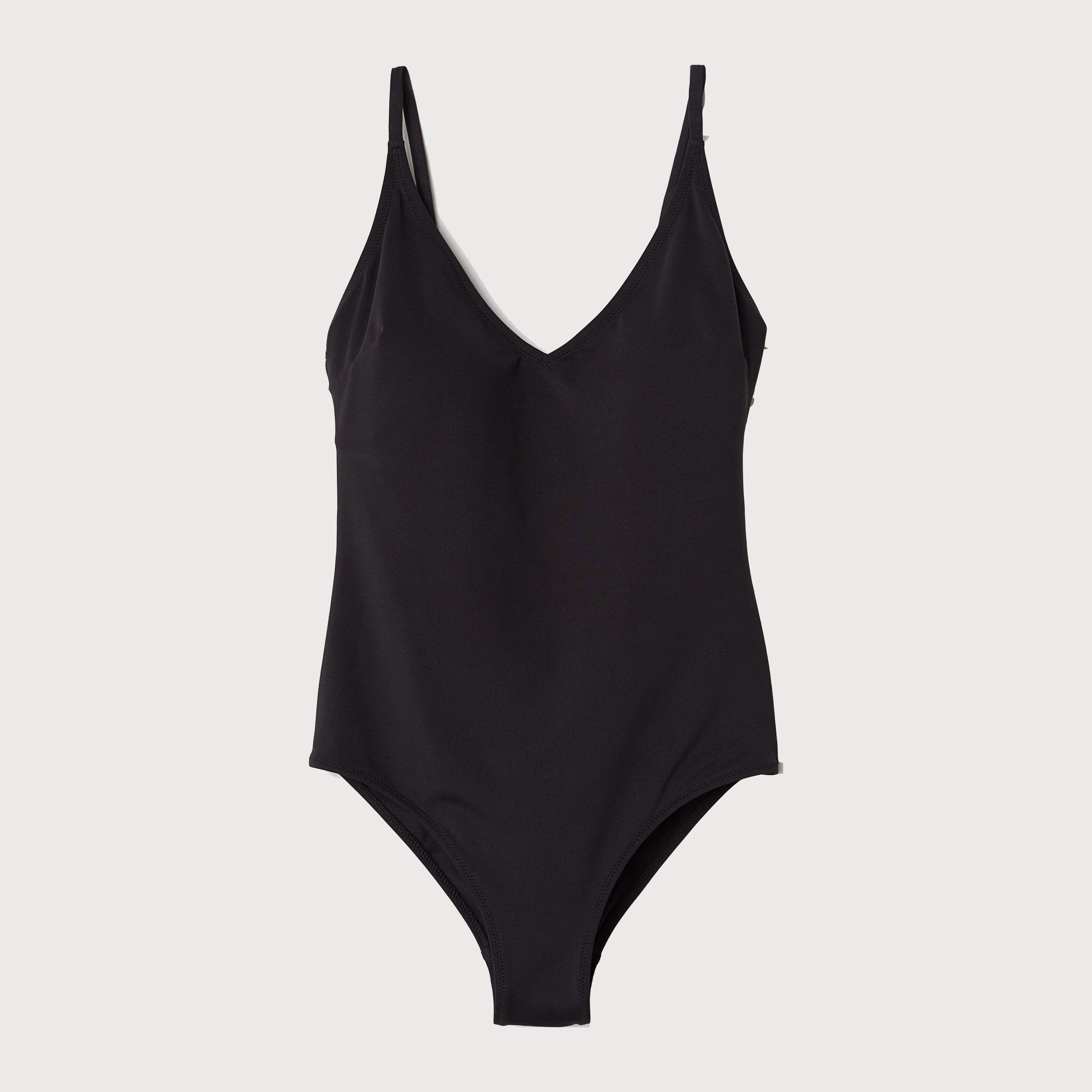 

Купальник слитный женский H&M 5596349 36 Черный