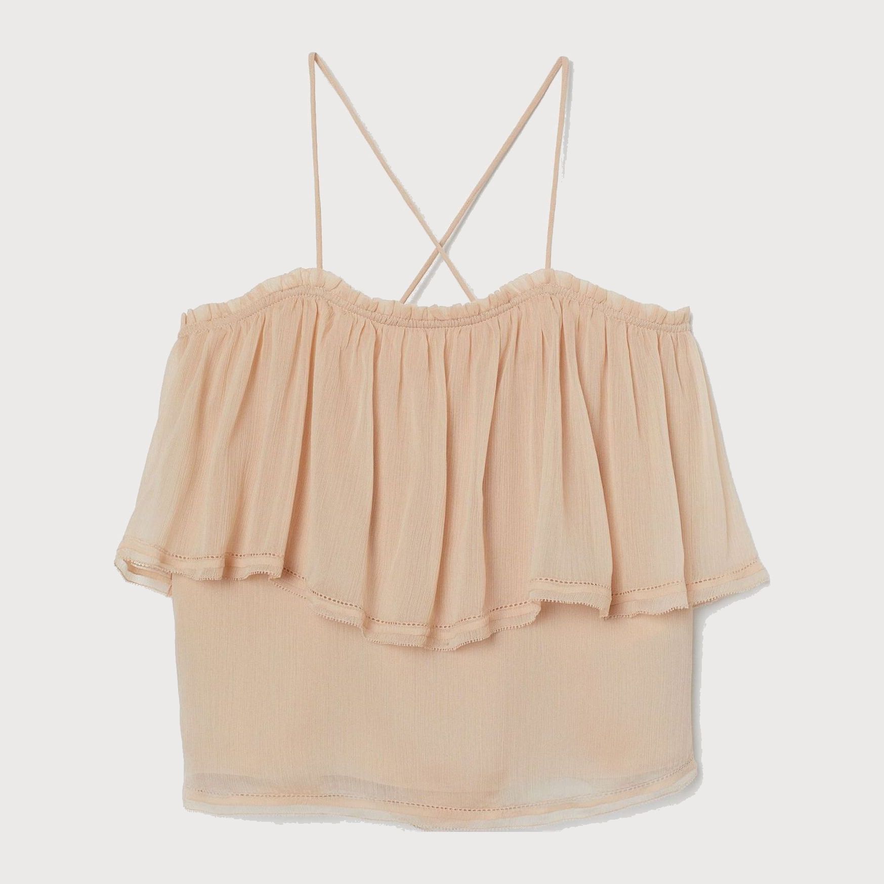 

Топ H&M 2506-7558510 42 Пудровый