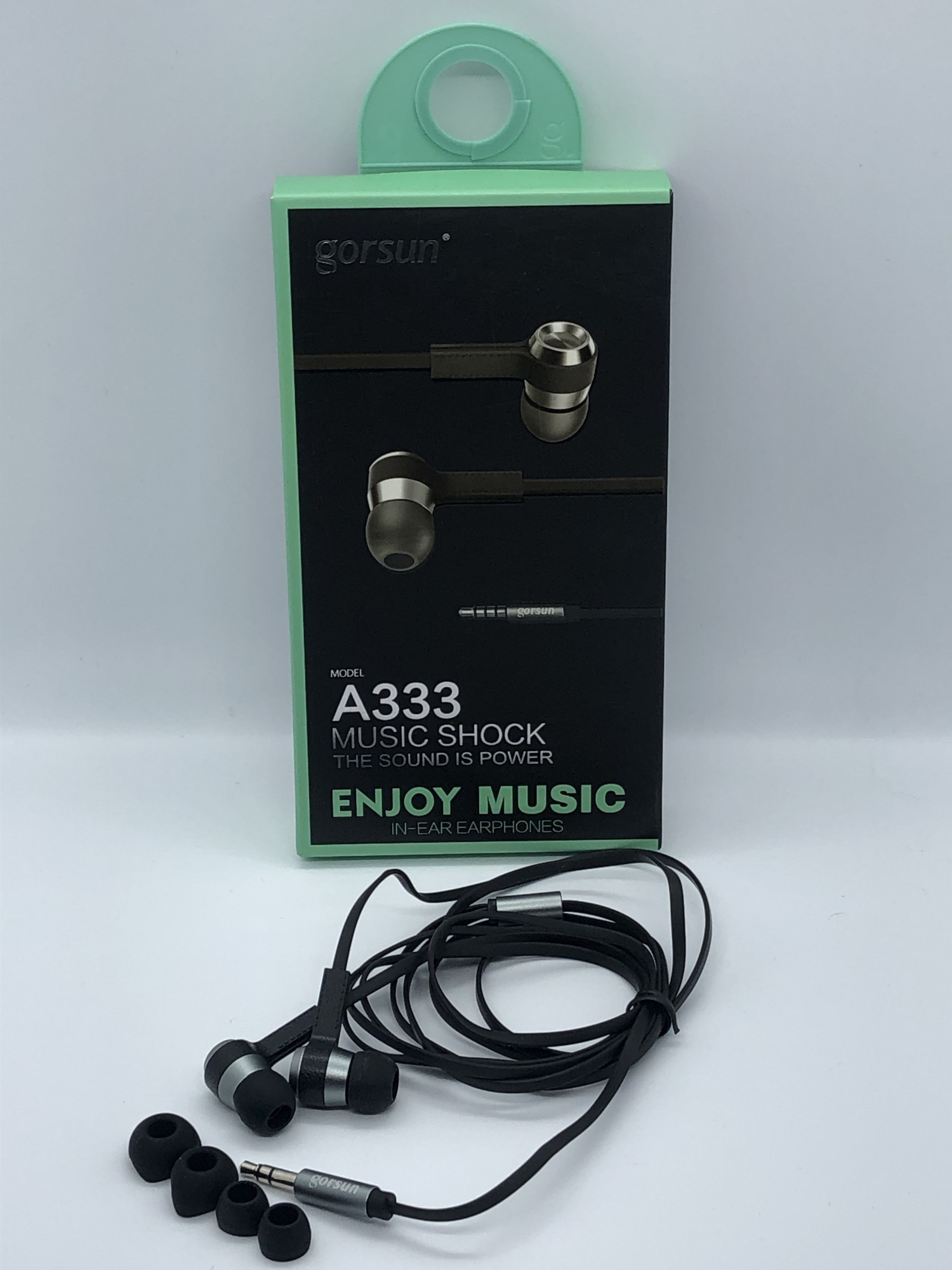 

Наушники проводные вакуумные GORSUN GS-A333 (black)