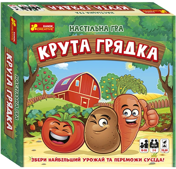 

Настольная игра Ranok-Creative Крутая грядка (352217) (4823076145811)