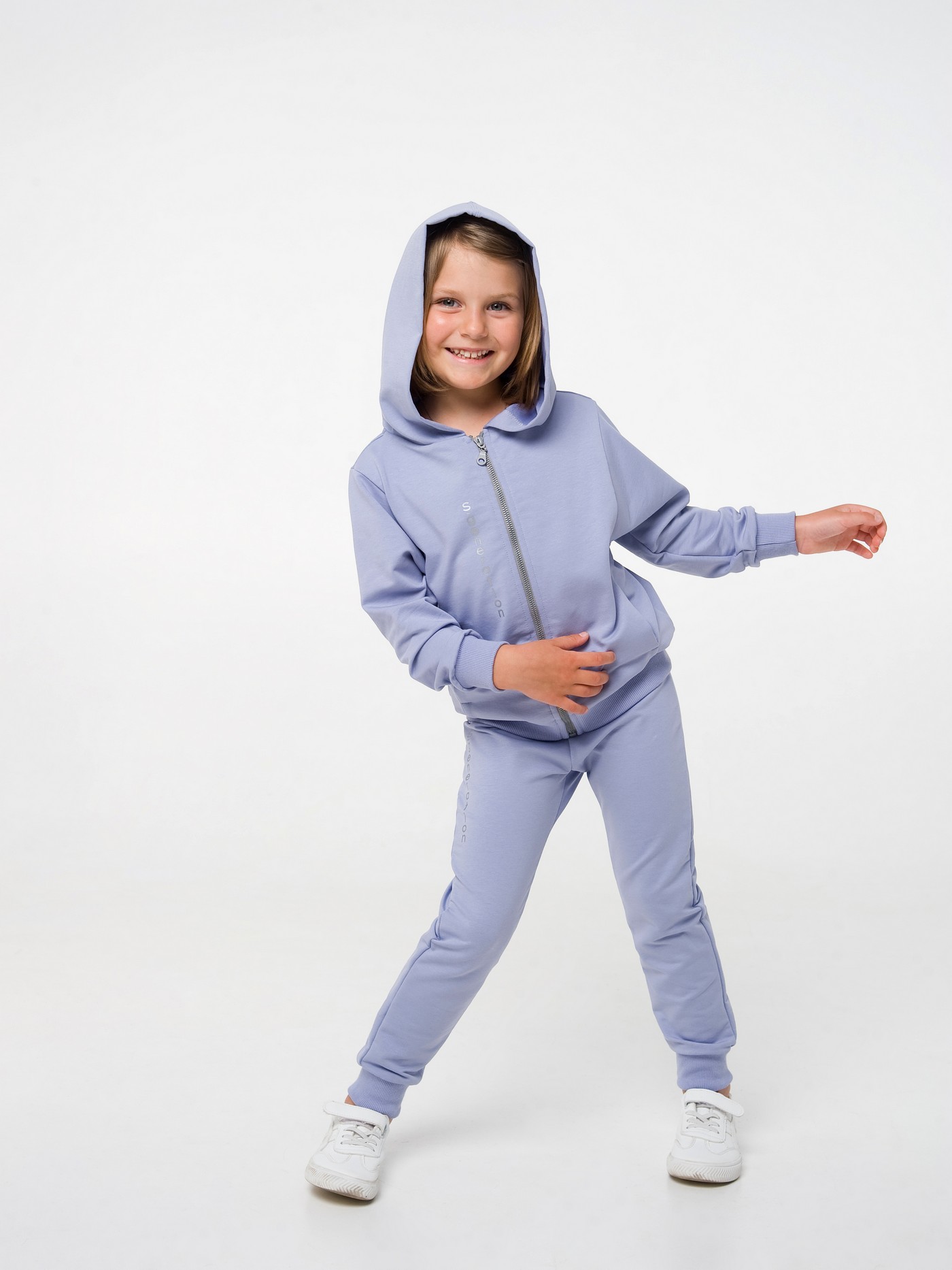 

Спортивный костюм для школьников Smil 117284 134 см Сиреневый