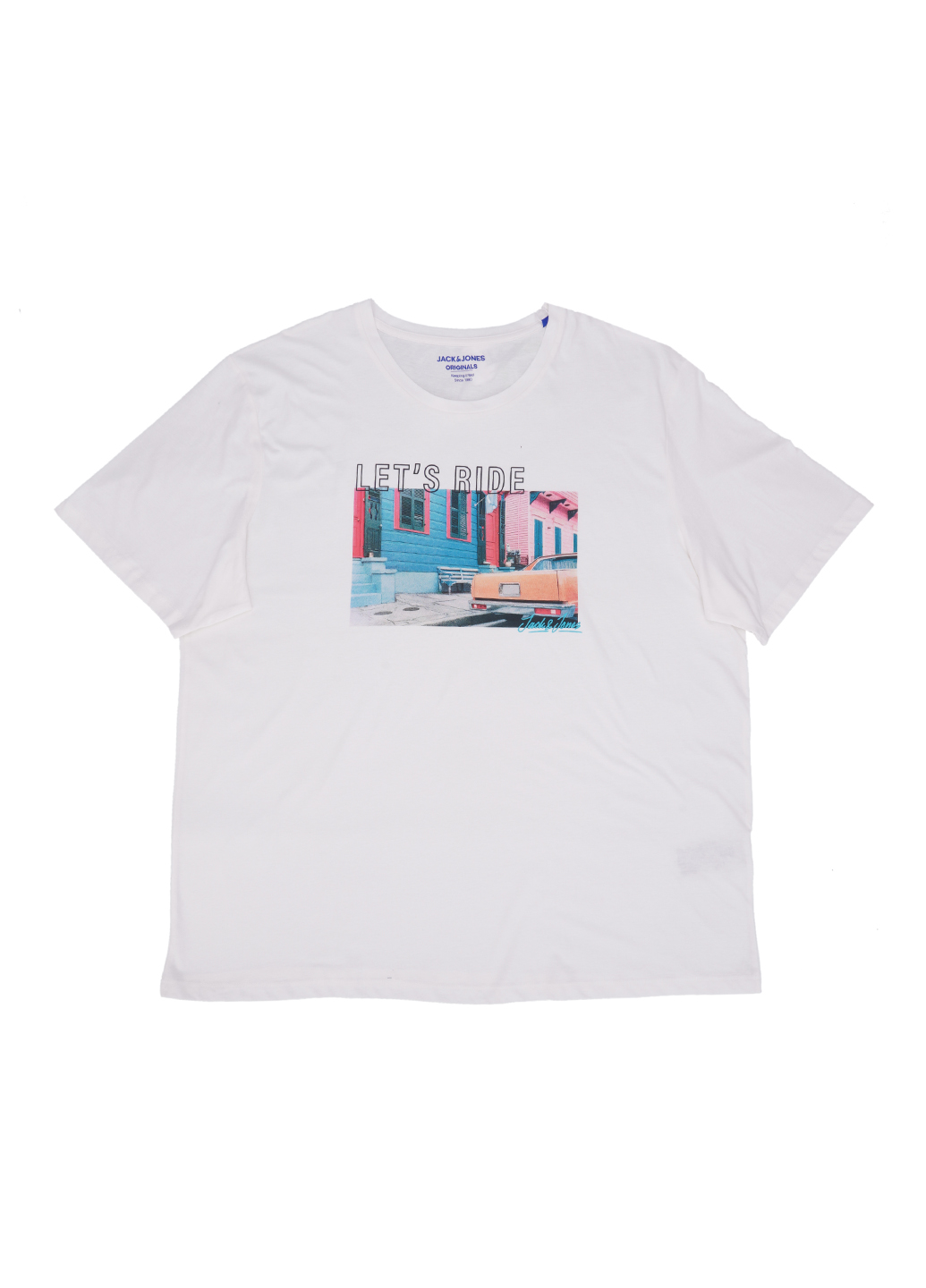 

Футболка JACK&JONES 12155715-CLOUD DANCER 4XL белый