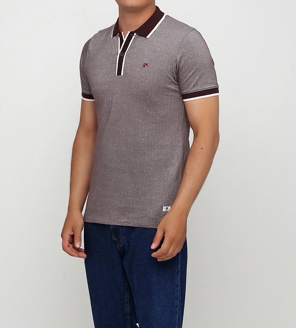 

Поло JACK&JONES 12157420-FUDGE L серый