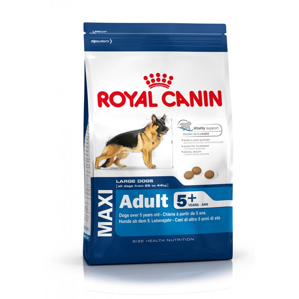 

Сухой корм Royal Canin Maxi Adult 5+ корм для собак крупных пород старше 5 лет 15 кг