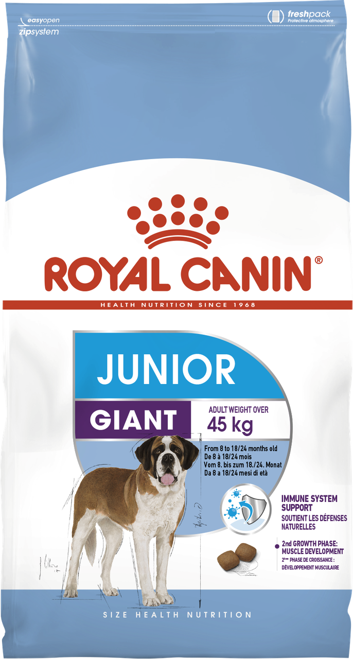 

Сухой корм Royal Canin Giant Junior корм для щенков гигантских пород старше 8 месяцев 15 кг