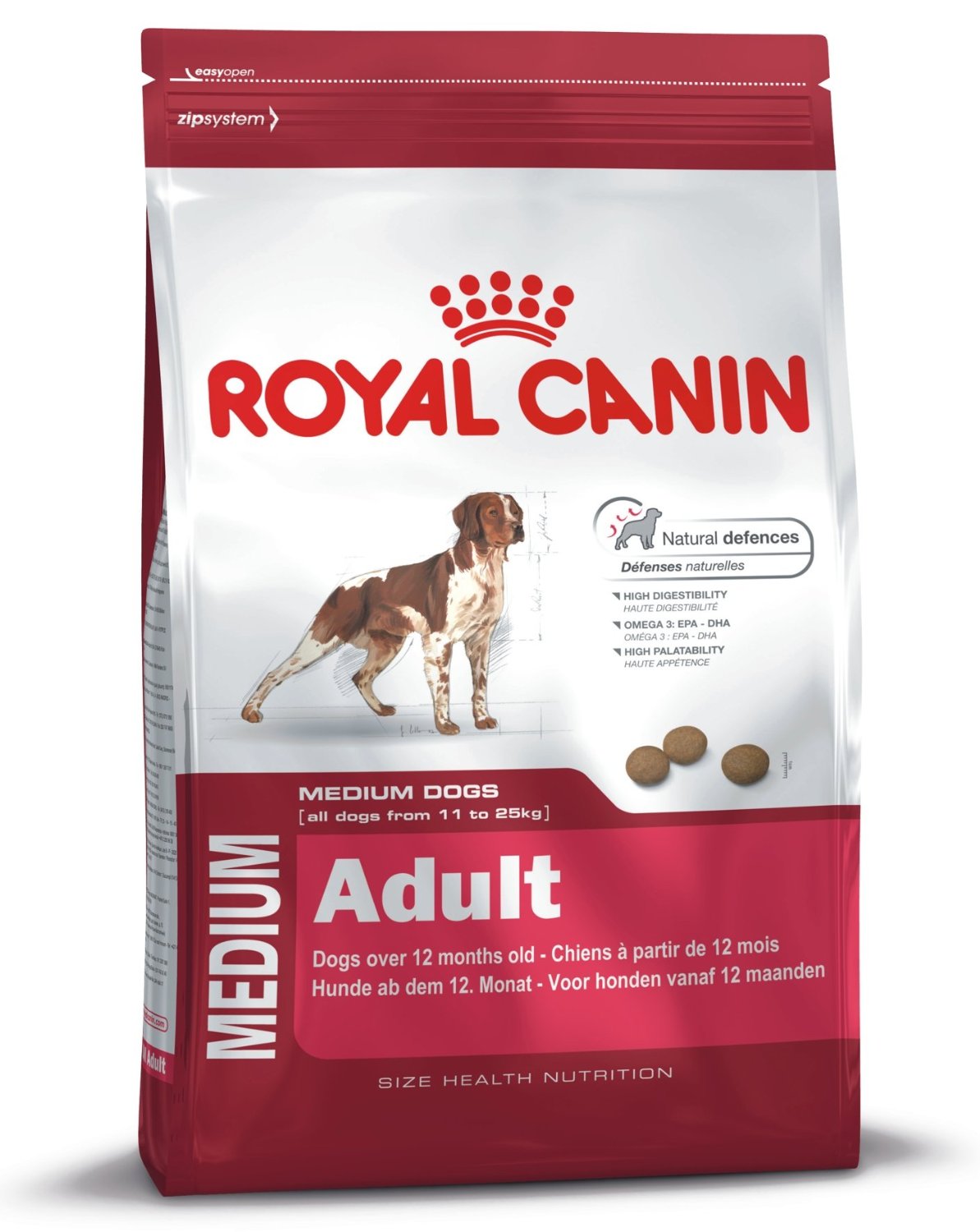 

Сухой корм Royal Canin Medium Adult для собак средних пород старше 12 месяцев 15 кг