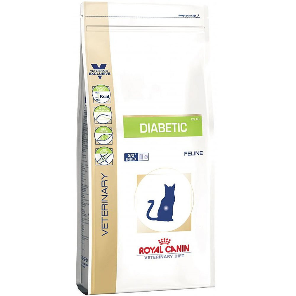 

Сухой корм Royal Canin Diabetic DS46 диета для кошек, страдающих сахарным диабетом 0,4 кг