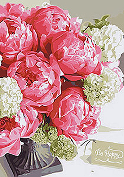 

Картина по номерам Идейка Букеты натюрморты 40х50 см Подарок любимого (KHO2944)