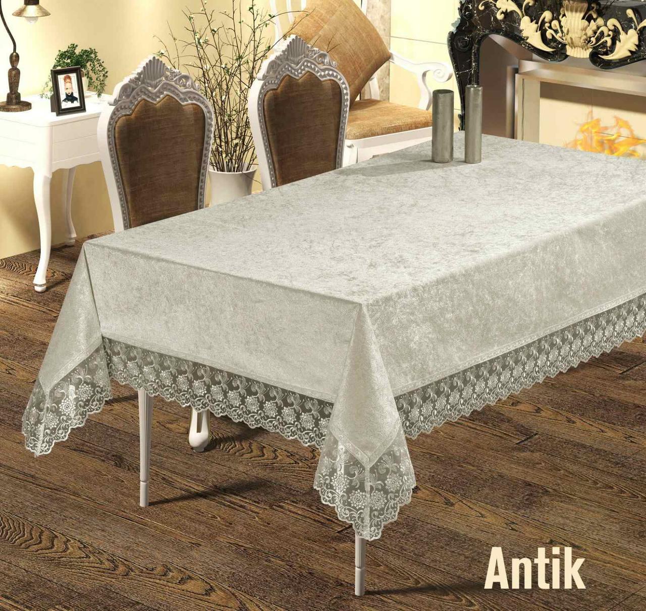 

Скатерть Велюр Maison Royale 140x180 Antik Cream