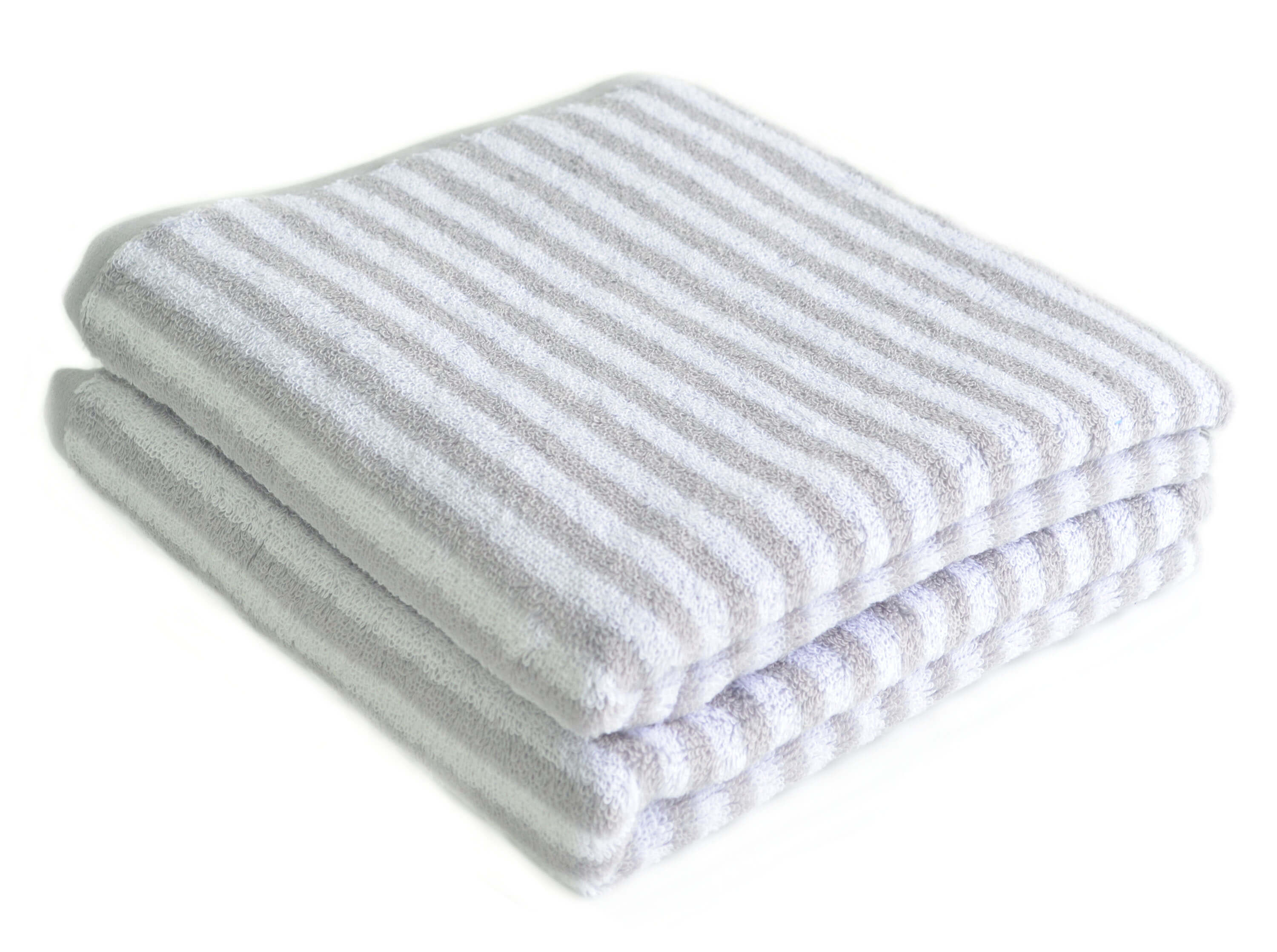 

Махровое полотенце Done Shapes Stripes Silver 70х140 см