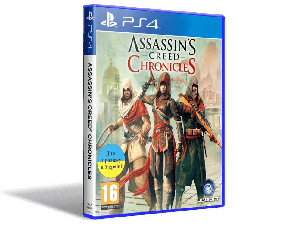 

Игра Assassins Creed Chronicles для PS4 (Blu-ray диск, Russian subtitles)