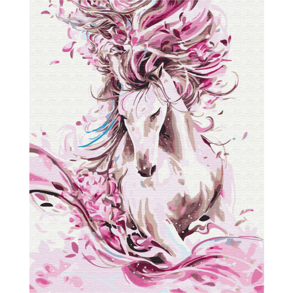 

Картина по номерам / анти-стресс раскраска Brushme Изящная лошадь (BS22388)