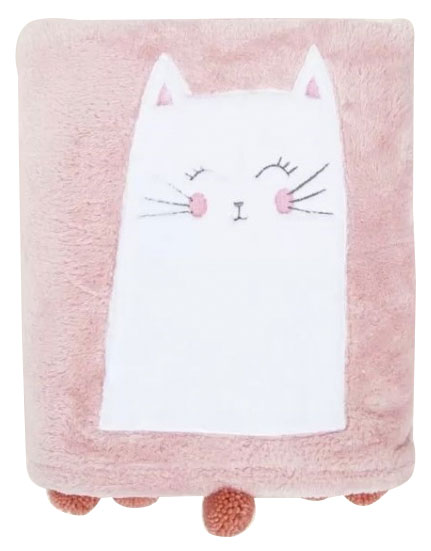 

Детский плед Irya Kitty Pembe 75x120 Розовый (svt-2000022281942)