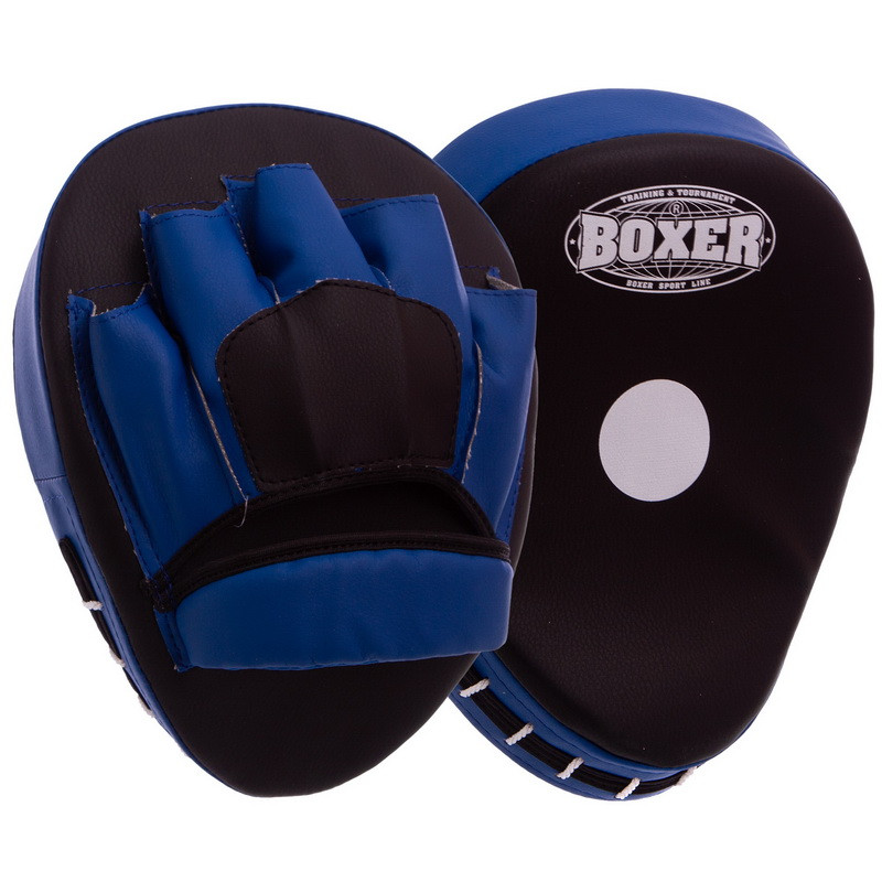 

Лапа изогнутая (2шт) Boxer Heroe 2011-01 размер 19х23х4см Black-Blue