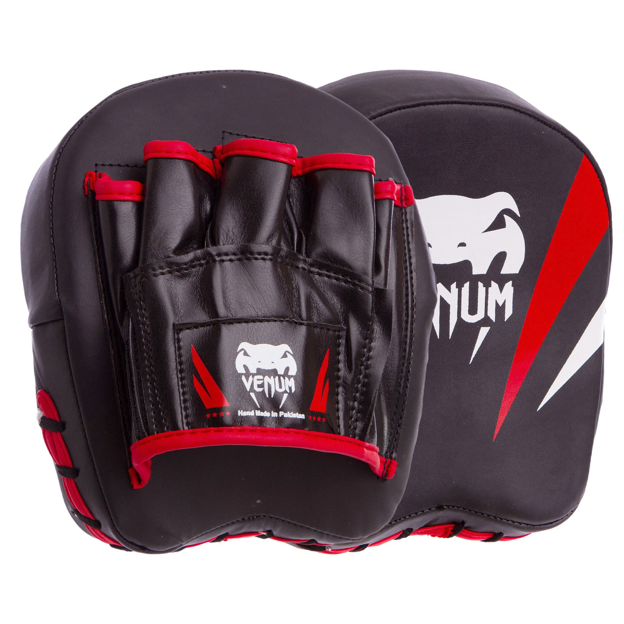 

Лапа изогнутая (2шт) Venum Heroe 8324 размер 18x16x5см Black-Red