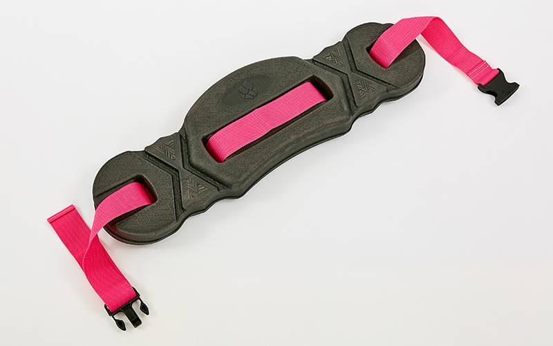 

Пояс для аквааэробики MadWave My Fit 082101 размер S-L (до 75кг) черно-розовый