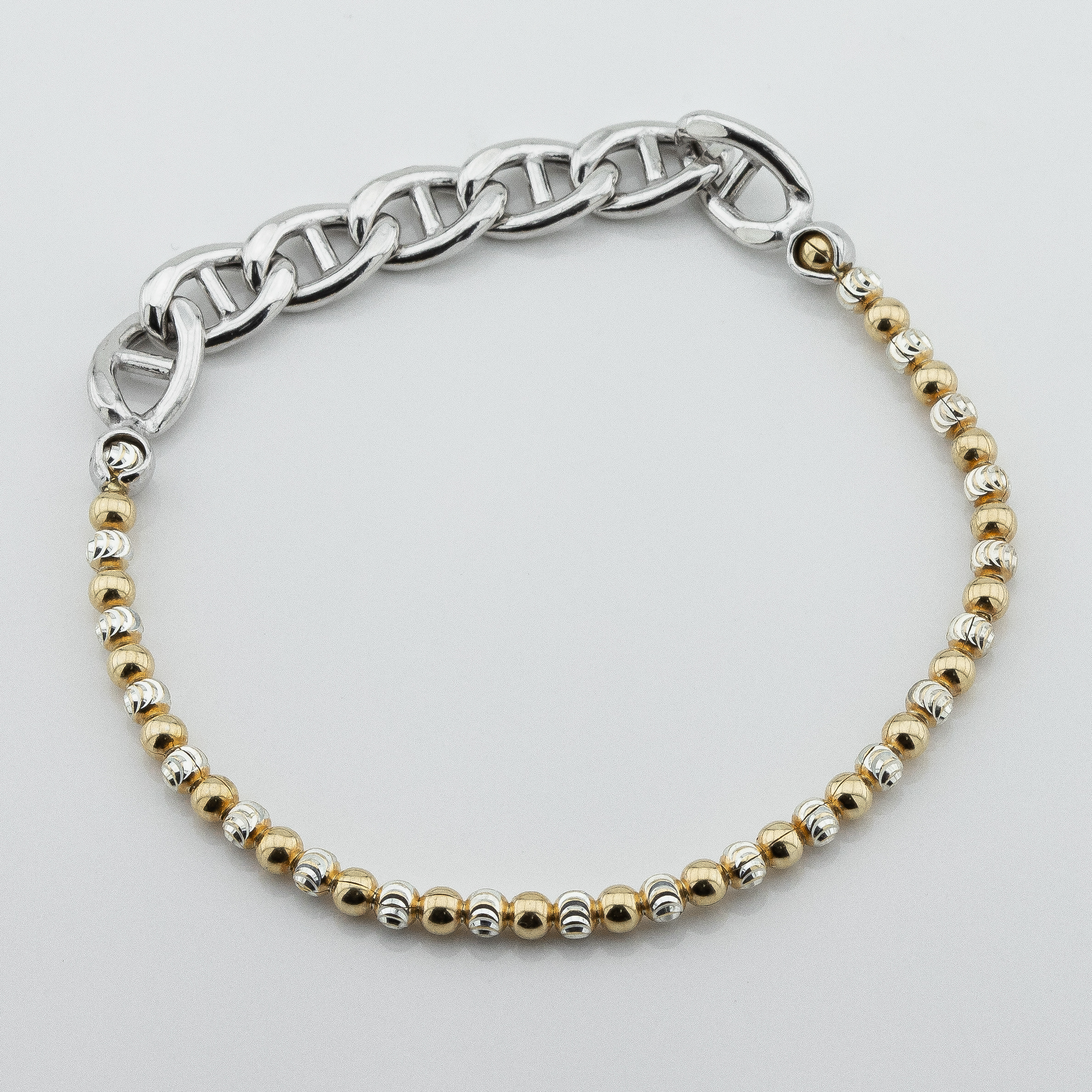 

Серебряный браслет Шарики b15888 Диамант