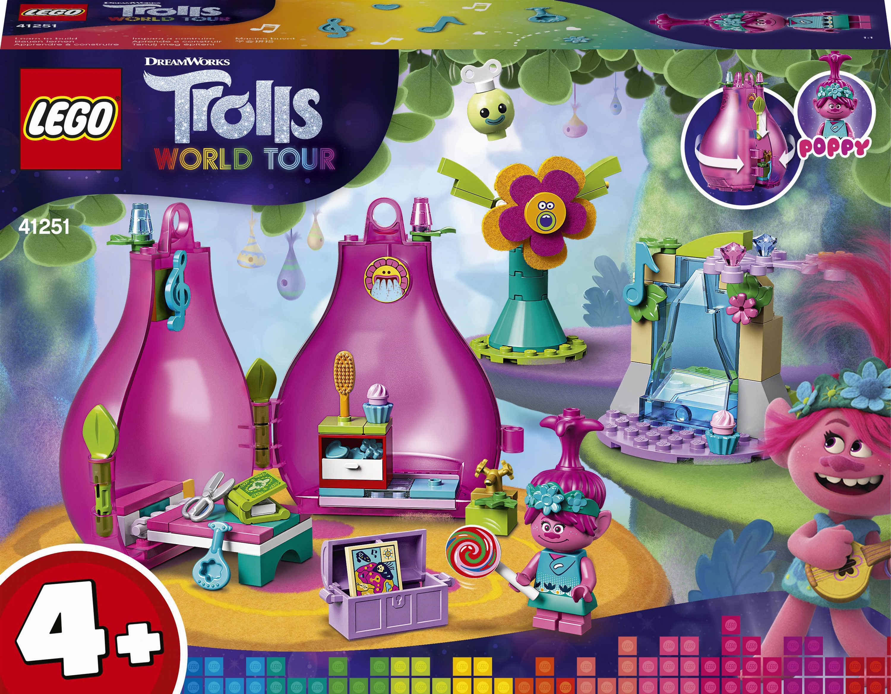 

Конструктор LEGO Trolls Домик-бутон Розочки 103 деталей (41251) (5702016616774)