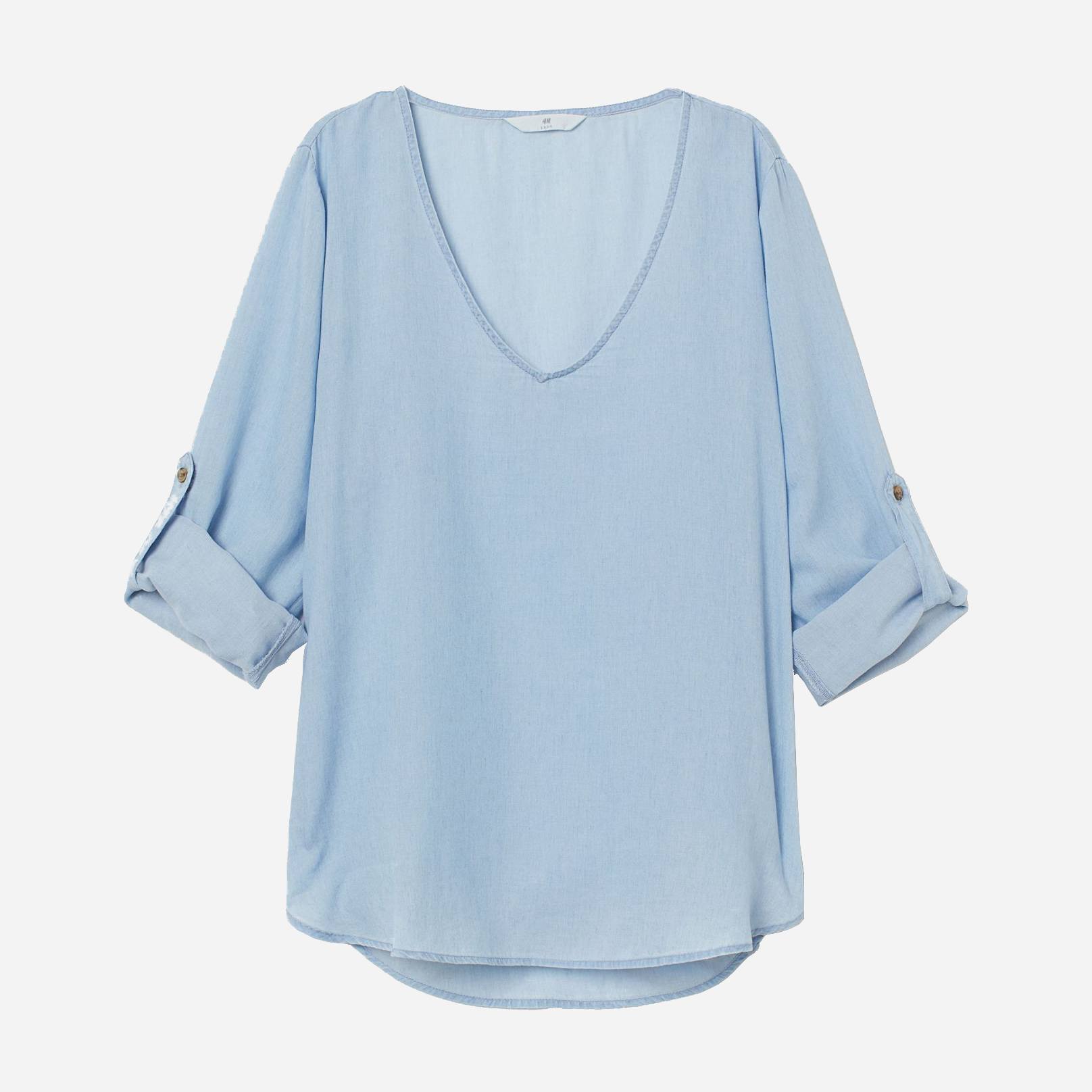 

Блузка H&M 0786984001 36 (165/84А) Голубая