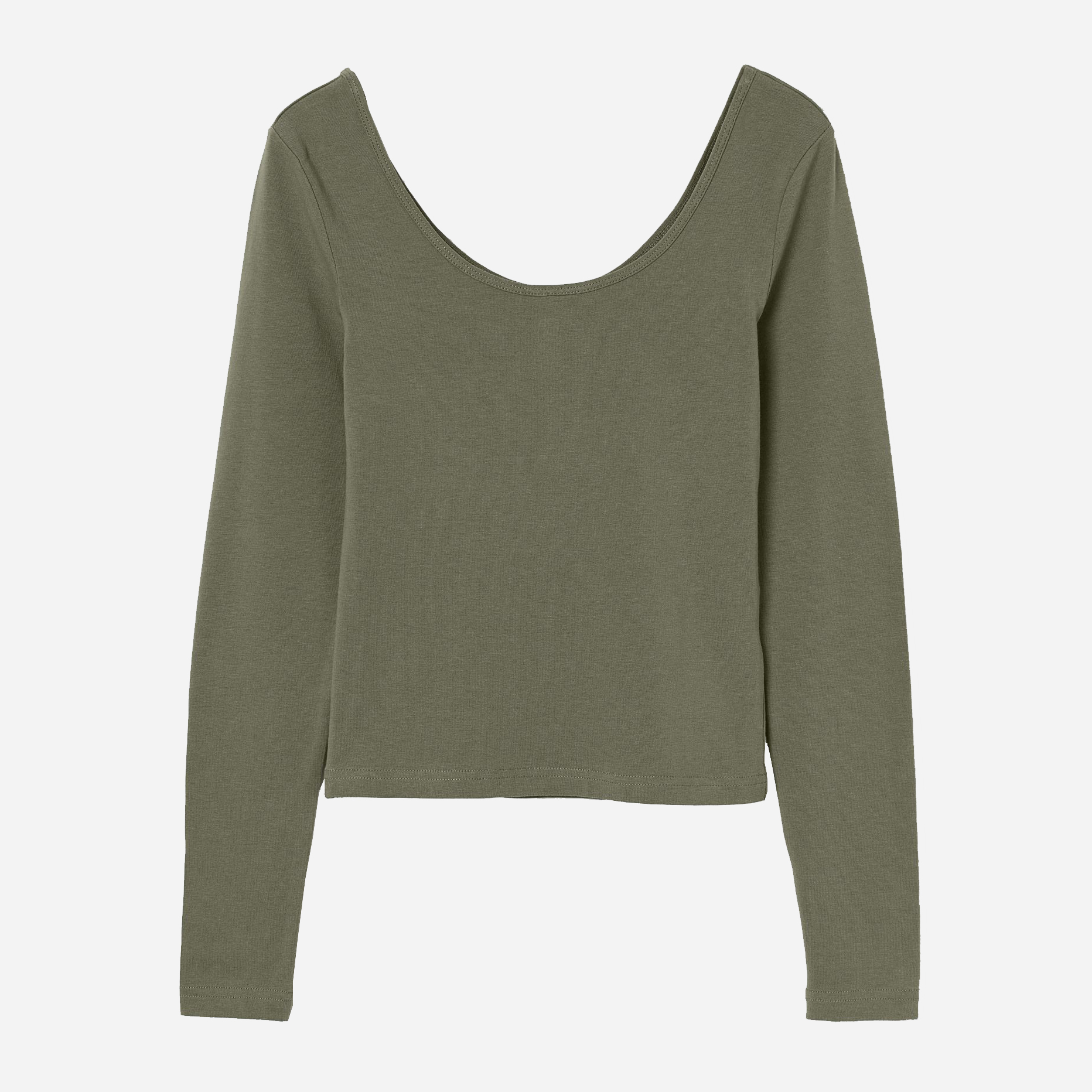 

Лонгслив H&M 0927858004 L (175/104А) Зеленый хаки