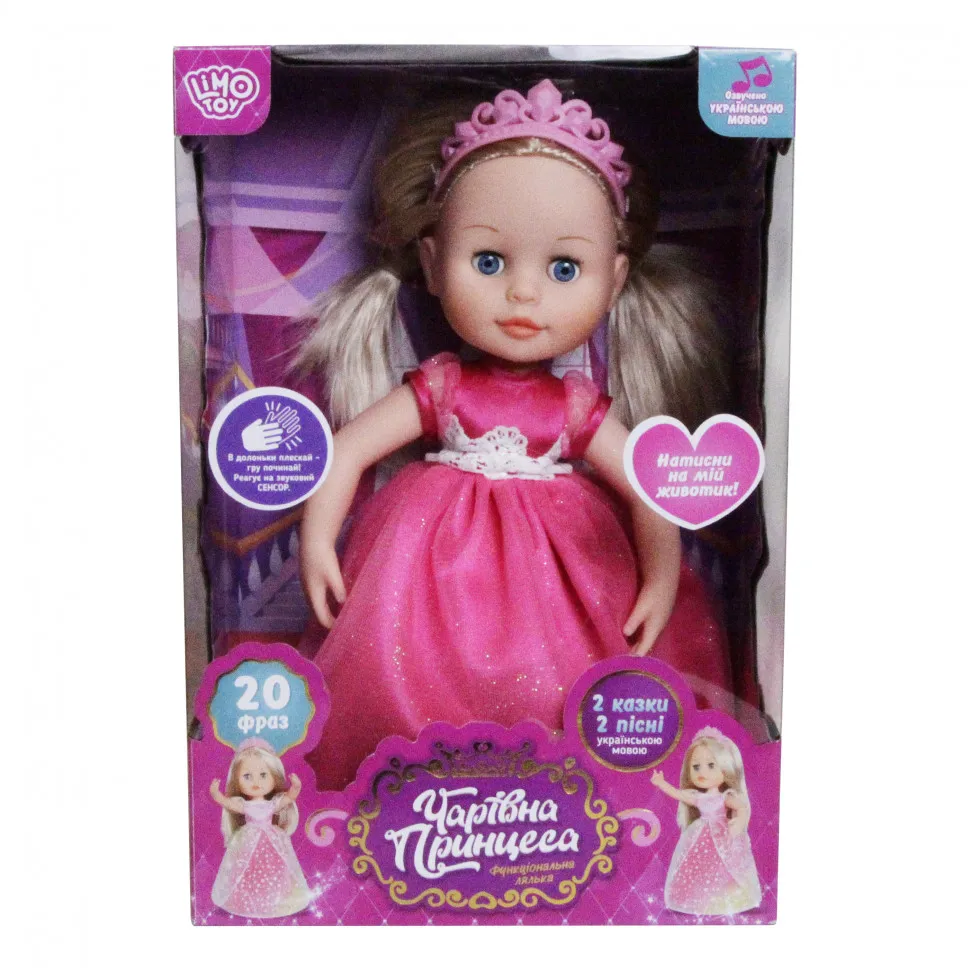 

Кукла Limo Toy (Розовое платье) (M 4300-1)