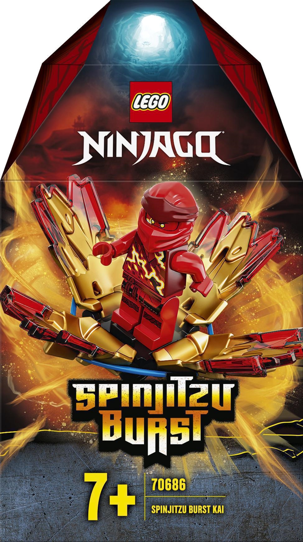 

Конструктор LEGO Ninjago Шквал Кружитцу — Кай 48 деталей (70686)