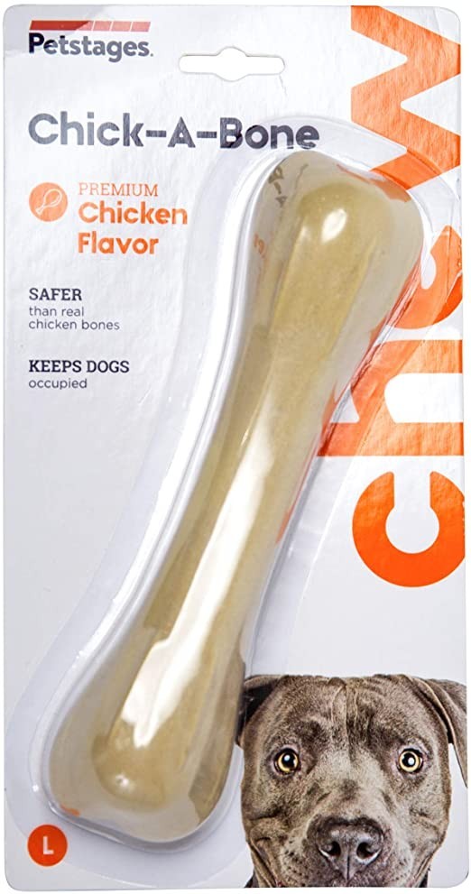 

Іграшка для собак кістка з ароматом курки Petstages Chick-A-Bone L (19см)