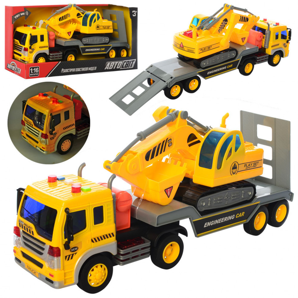 

Игрушечная машинка Стройтехника Автосвіт инерционная (AS-2619)