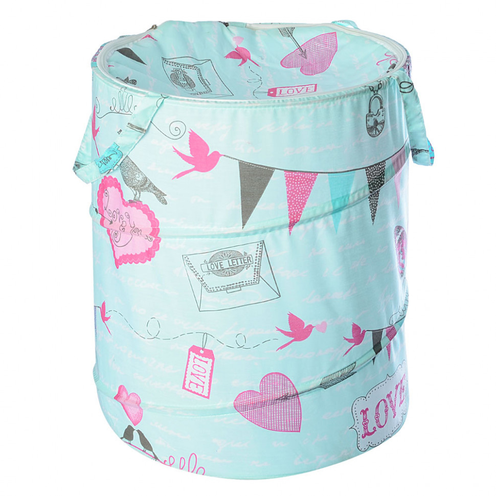 

Корзина для игрушек METR+ Love (M 5766-3)