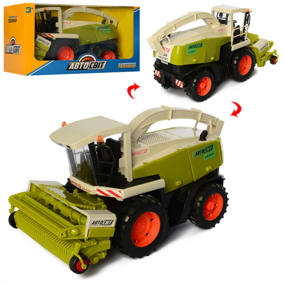 

Игрушечный комбайн Автоcвіт инерционный (AS-2138)