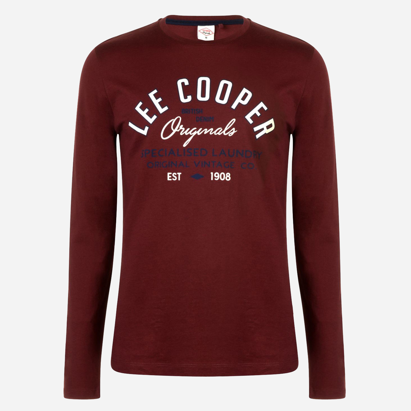 

Лонгслив Lee Cooper 597307-09 XXL Бордовый